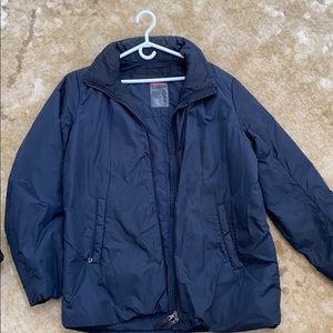 Men’s navy blue nylon Prada jacket